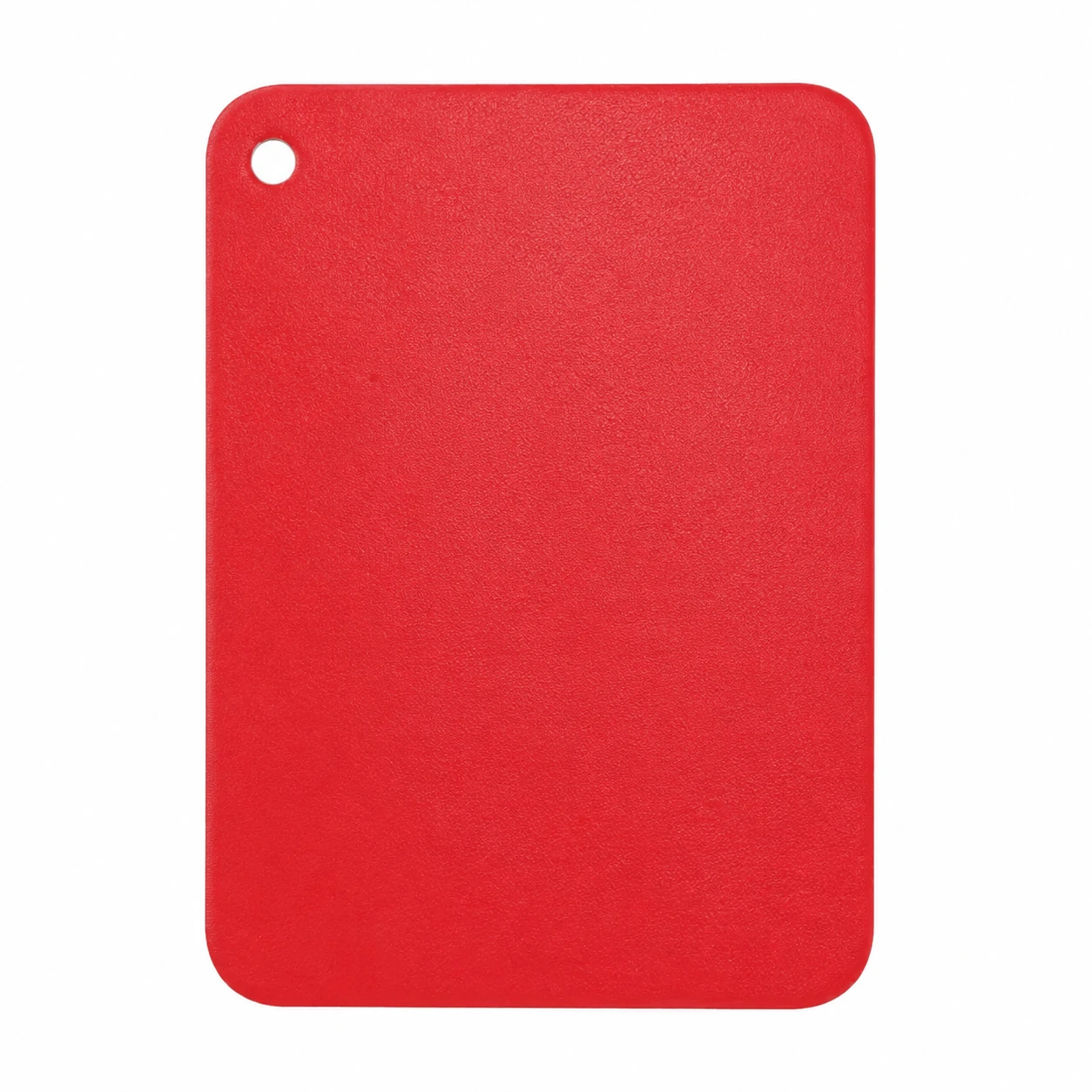 Back side of PU leather card holder material with smooth red surface